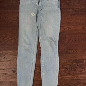 PAIGE Blue Skinny Jeans Modern Fit
